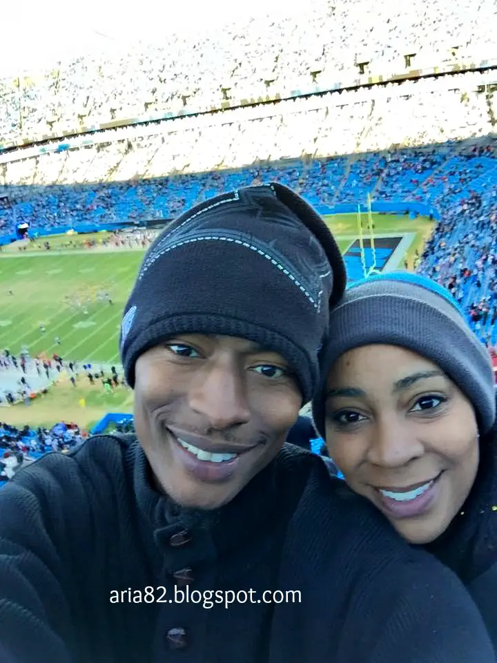 Carolina Panthers couple