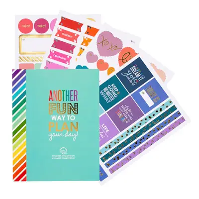 Erin Condren Life Planner Wishlist designer sticker book