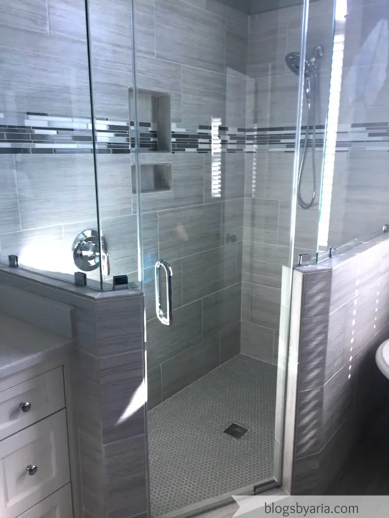 walk-in shower