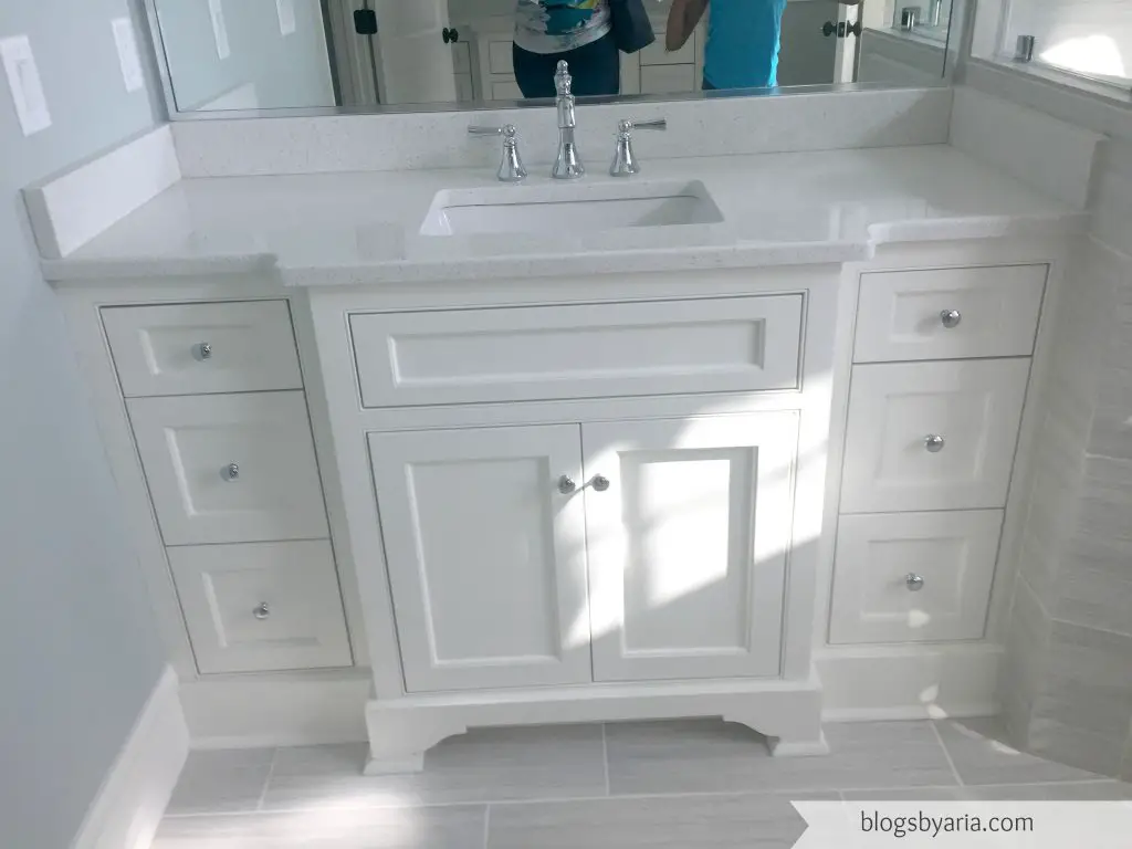 master bathroom vanity