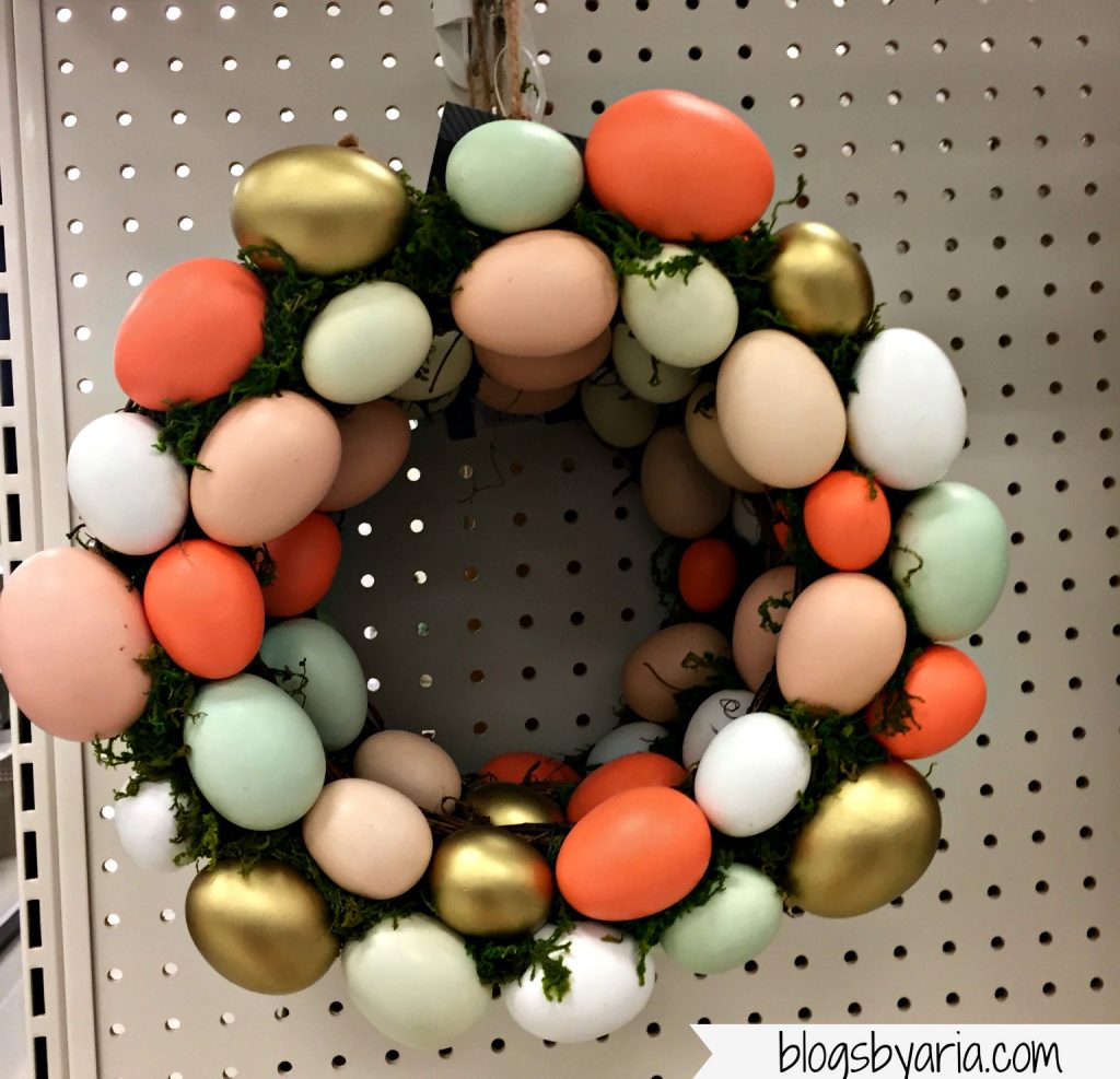 Easter egg wreath