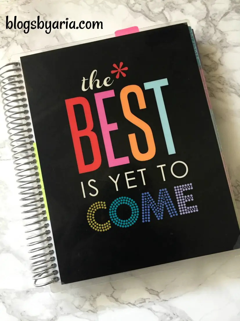 My First Erin Condren Life Planner - 2015