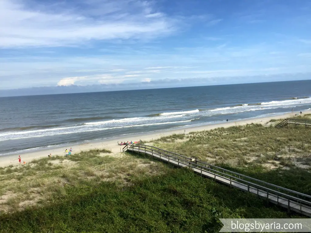 Million dollar beach views