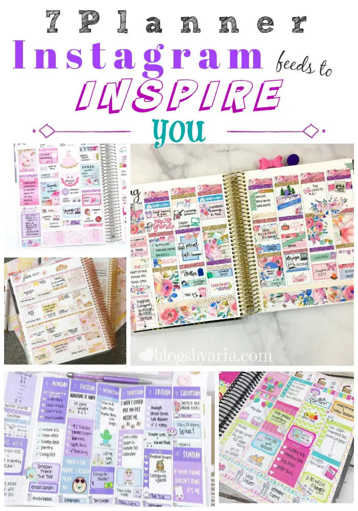 7 Planner Instagram Feeds to Inspire You