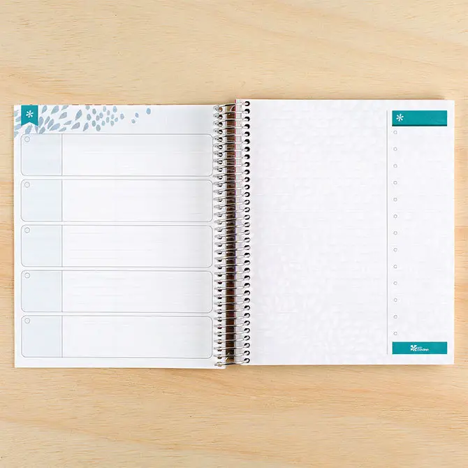 Erin Condren monthly deluxe planner productivity pages