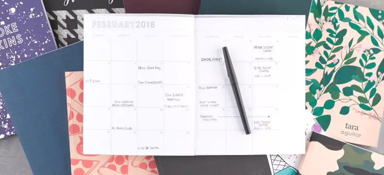 Erin Condren monthly planner