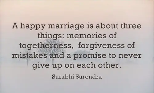 marriage quotes -- a happy marriage