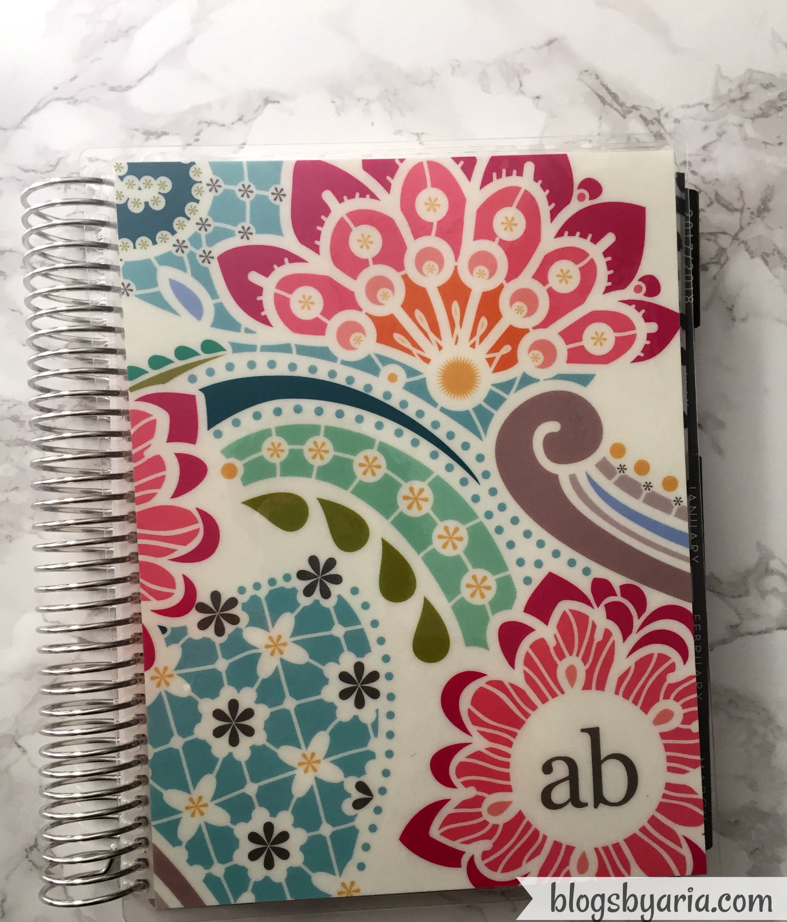 Erin Condren Paisley Planner Cover