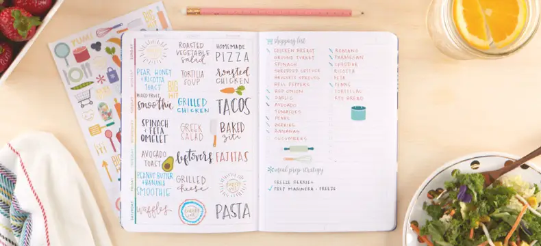 Erin Condren Petite Planner Meal Planner