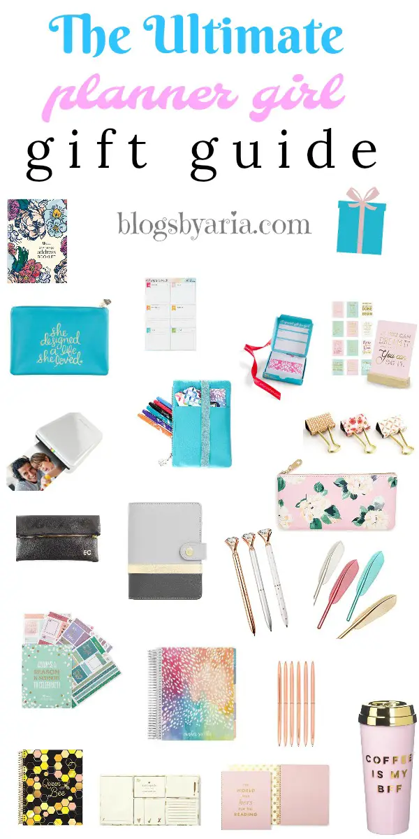 The Ultimate Planner Girl Gift Guide