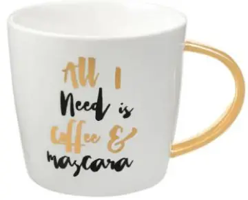 All I Need is Coffee & Mascara Mug