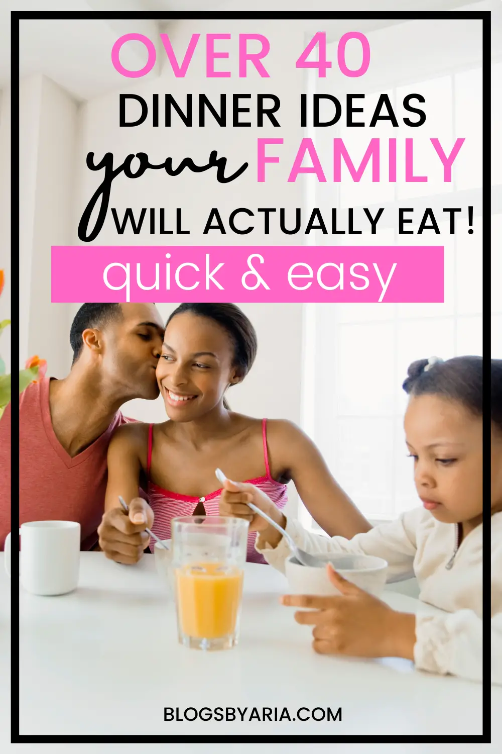dinner ideas your family will eat