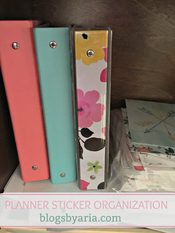 Planner Sticker Organization & Erin Condren Sale - Blogs by Aria