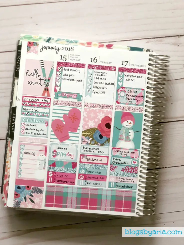 how to decorate your planner