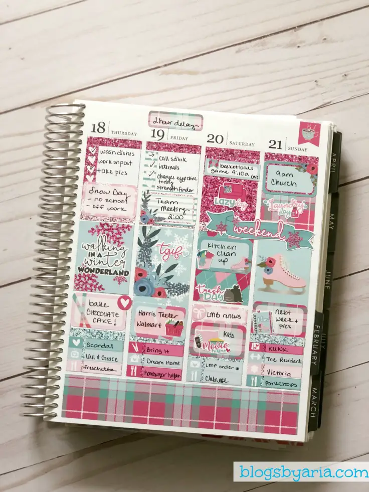 Erin Condren Planner inspiration