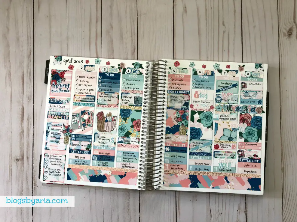 Erin Condren Planner Inspiration