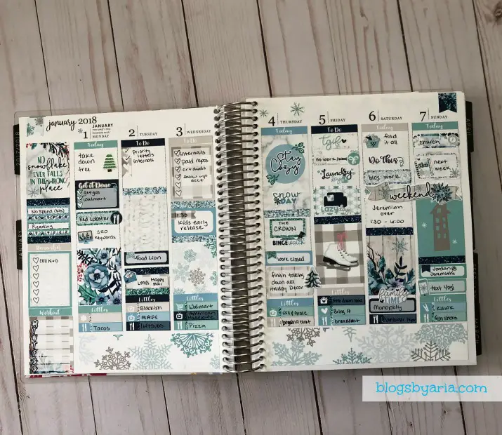 Creative planning in your planner