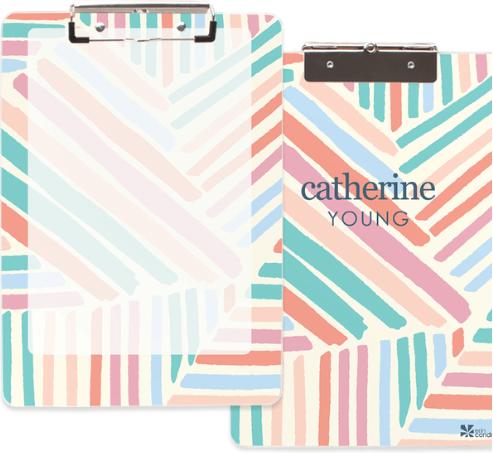 Erin Condren Modern Brushstrokes Clipboard