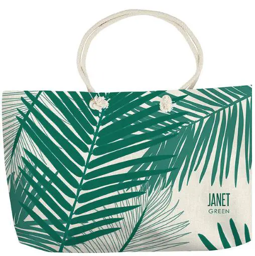 Erin Condren Palms Oversized Tote