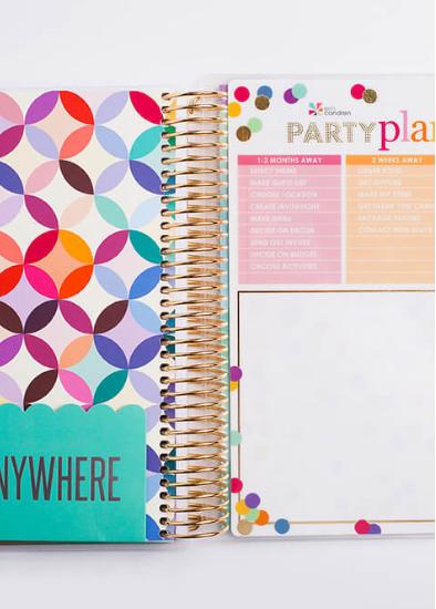 Erin Condren Snap-In Party Planner Dashboard