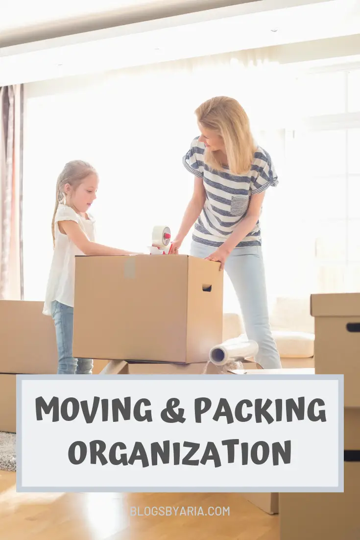 moving and packing organization tips