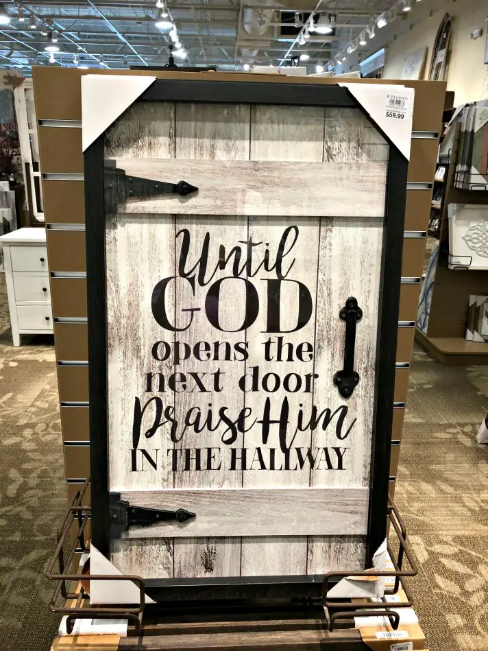 Praise Him Door Shadowbox