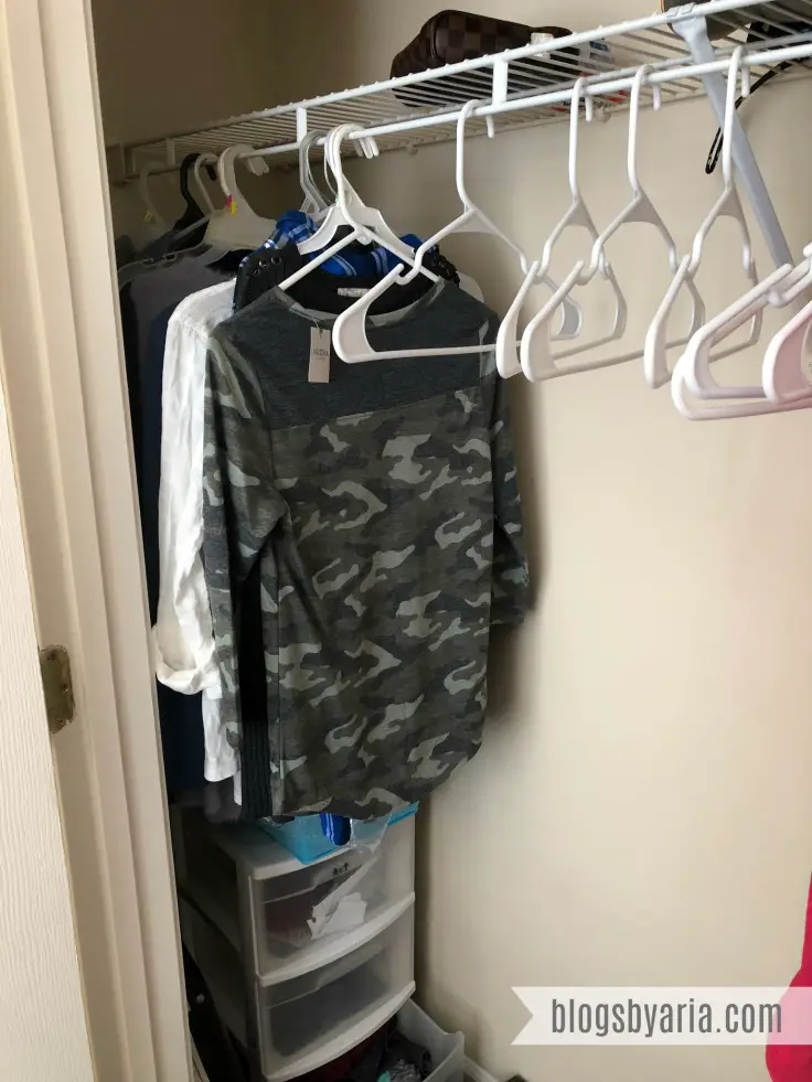Organized Tween Closet and Fashion on the Side