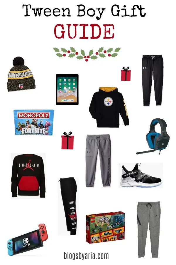 I'm sharing my Tween Boy Gift Guide full of must-have gifts for the tween boy in your life!