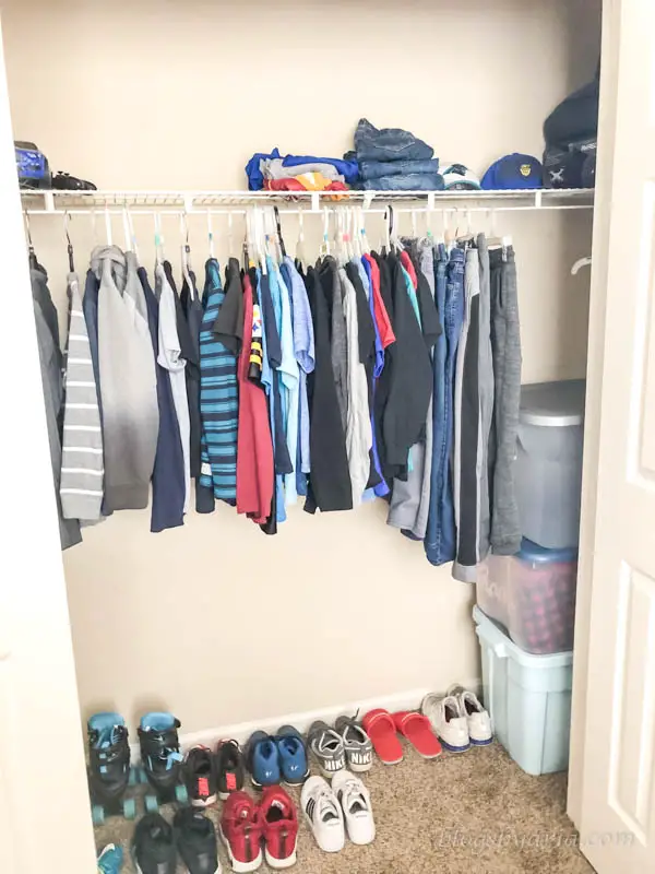 Organized Kids Closet - Blogs by Aria