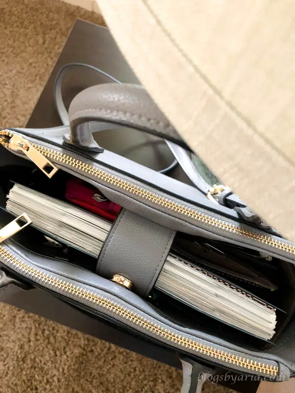 A Few Good Things - new Target handbag that fits my planner and essentials