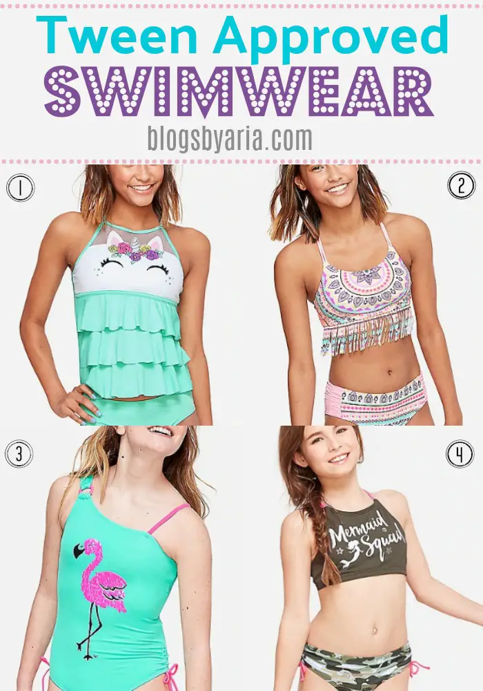 best bathing suits for tweens