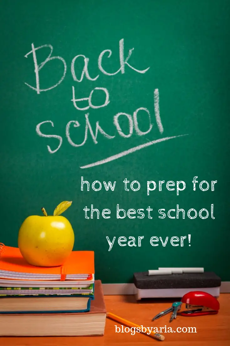 prepping for back to school tips