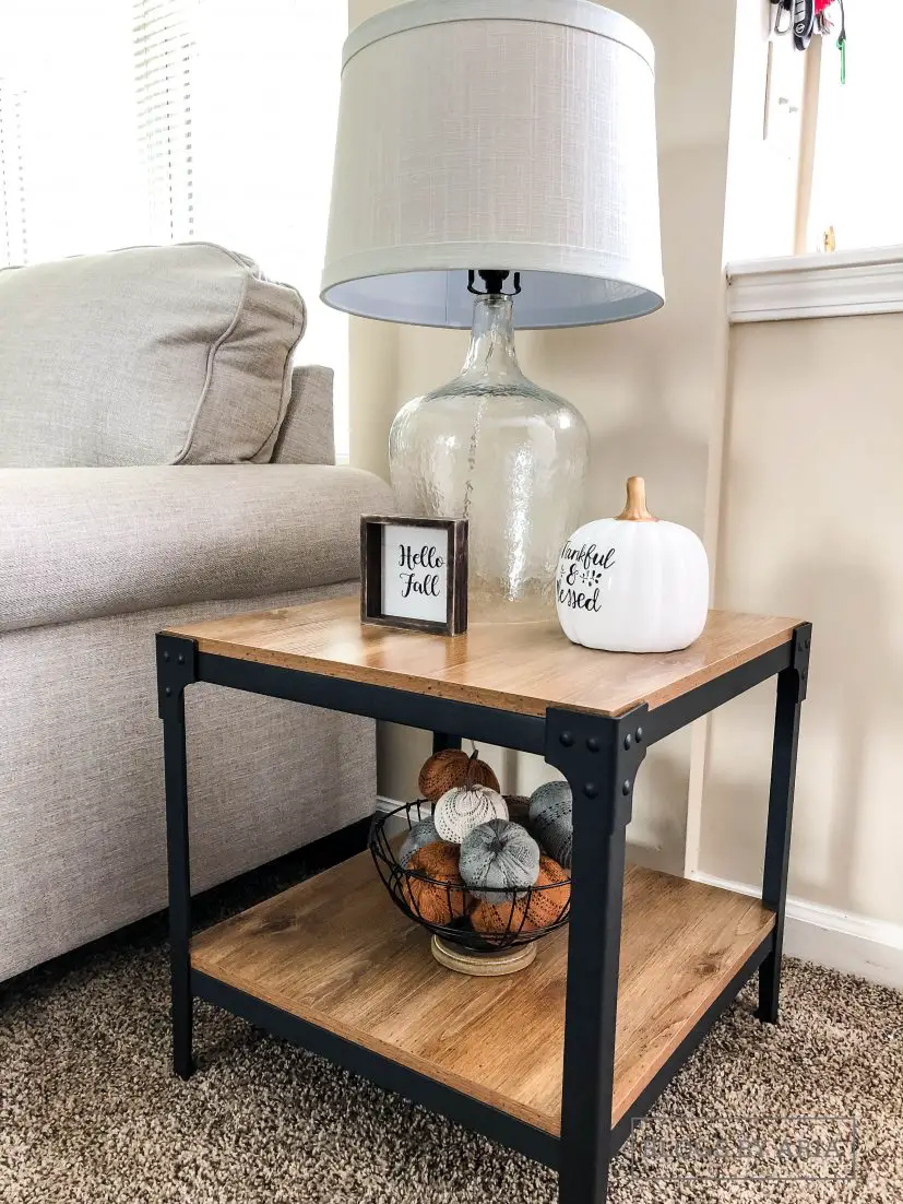 Neutral Table Decor for Fall