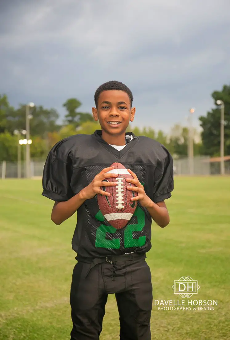 Jordan's football picture