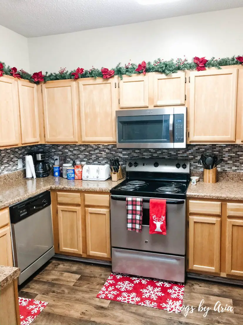 Christmas kitchen