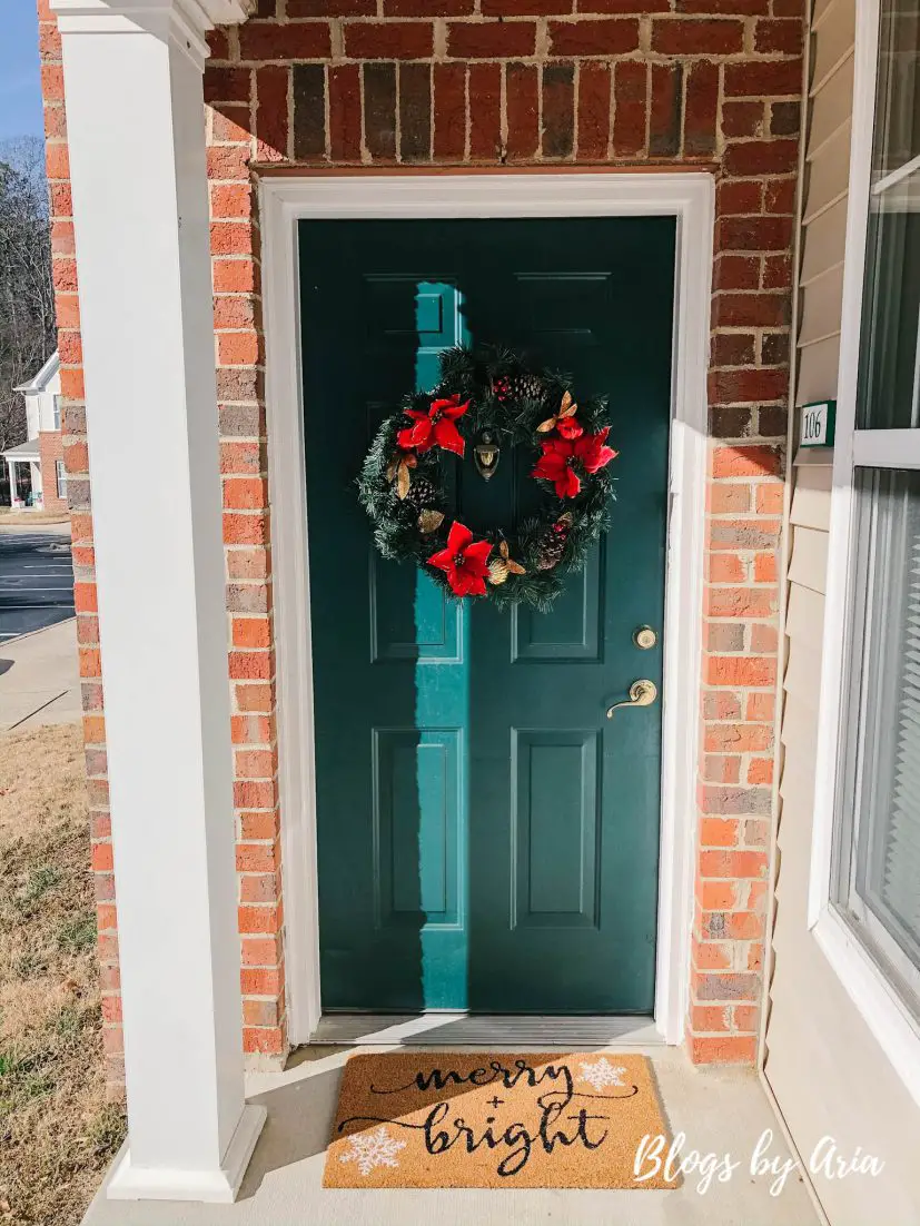 Christmas porch