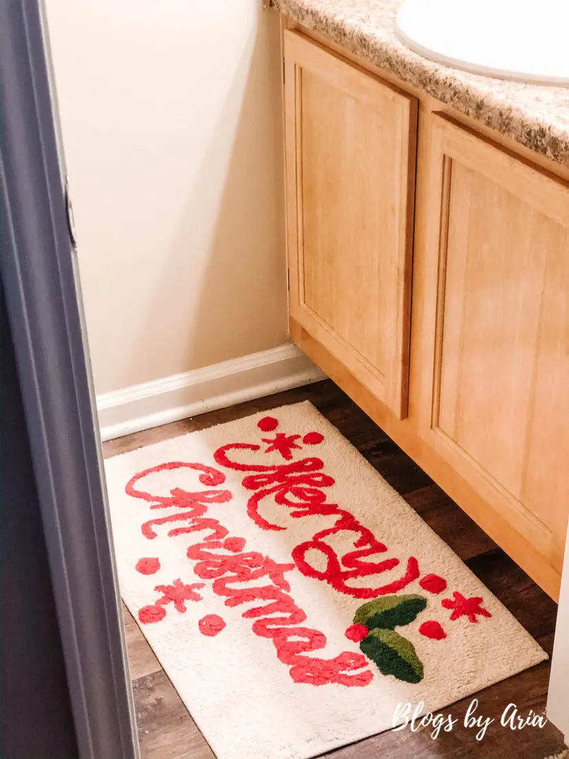 Christmas bathroom decor ideas