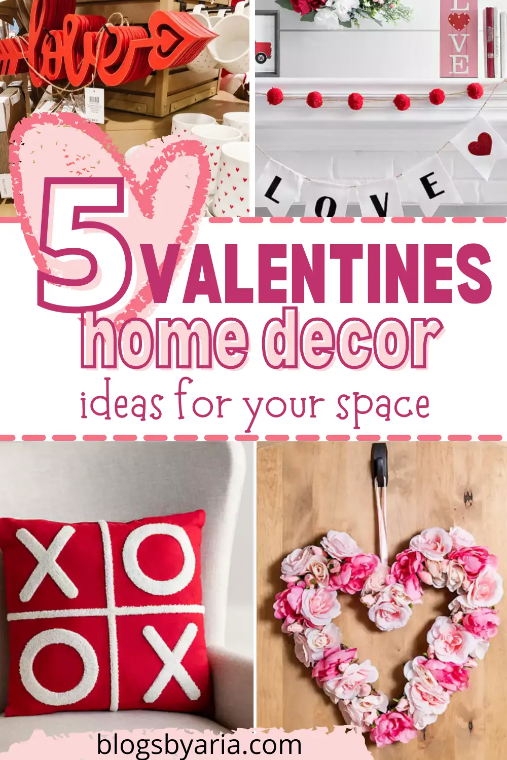 Valentines home decor ideas for your space