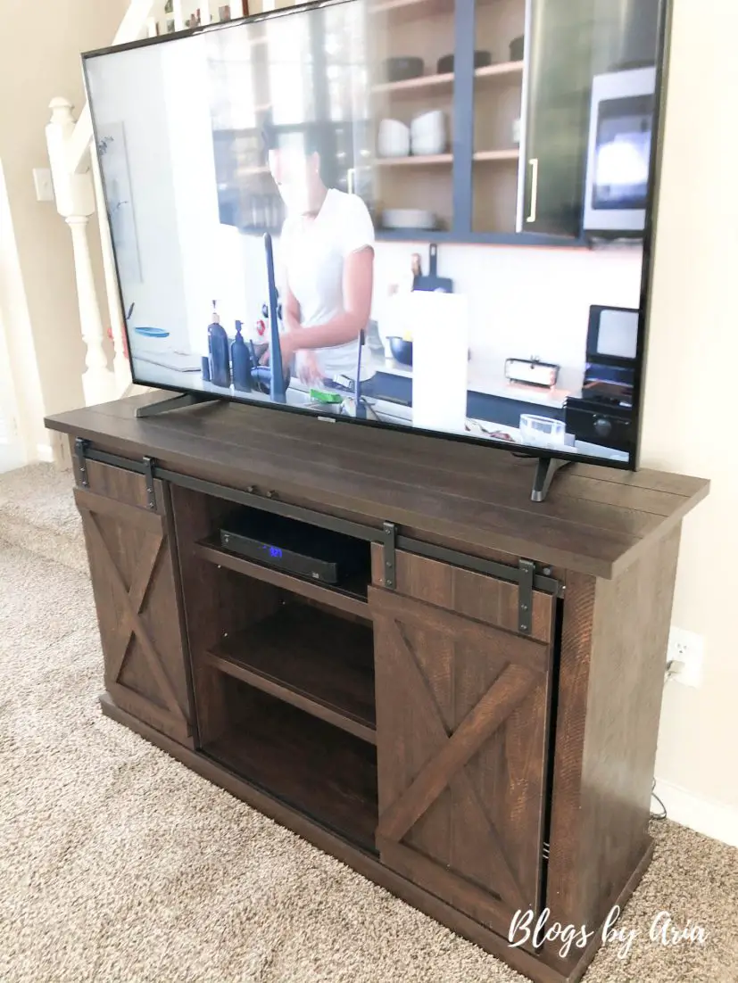 farmhouse tv stand