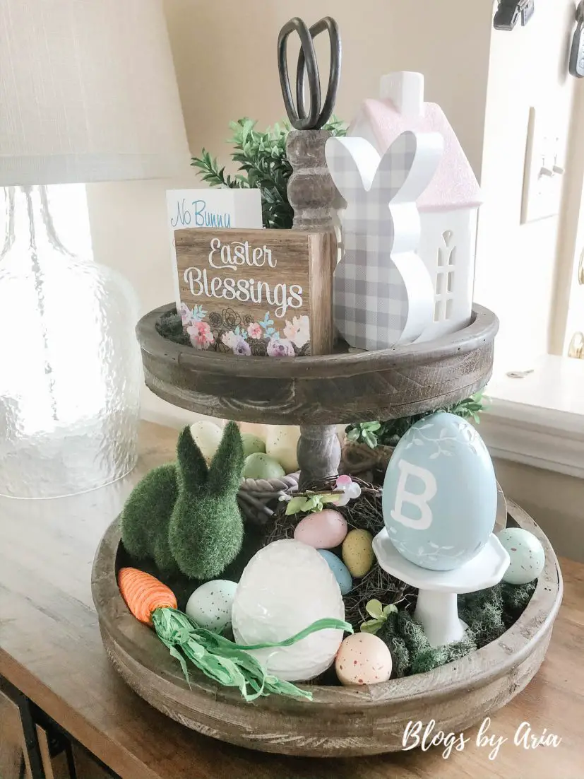 Easter Tiered Tray