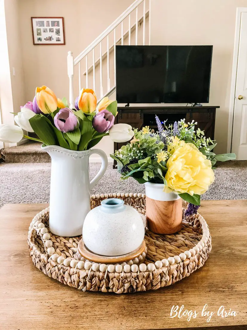 Spring floral vignette