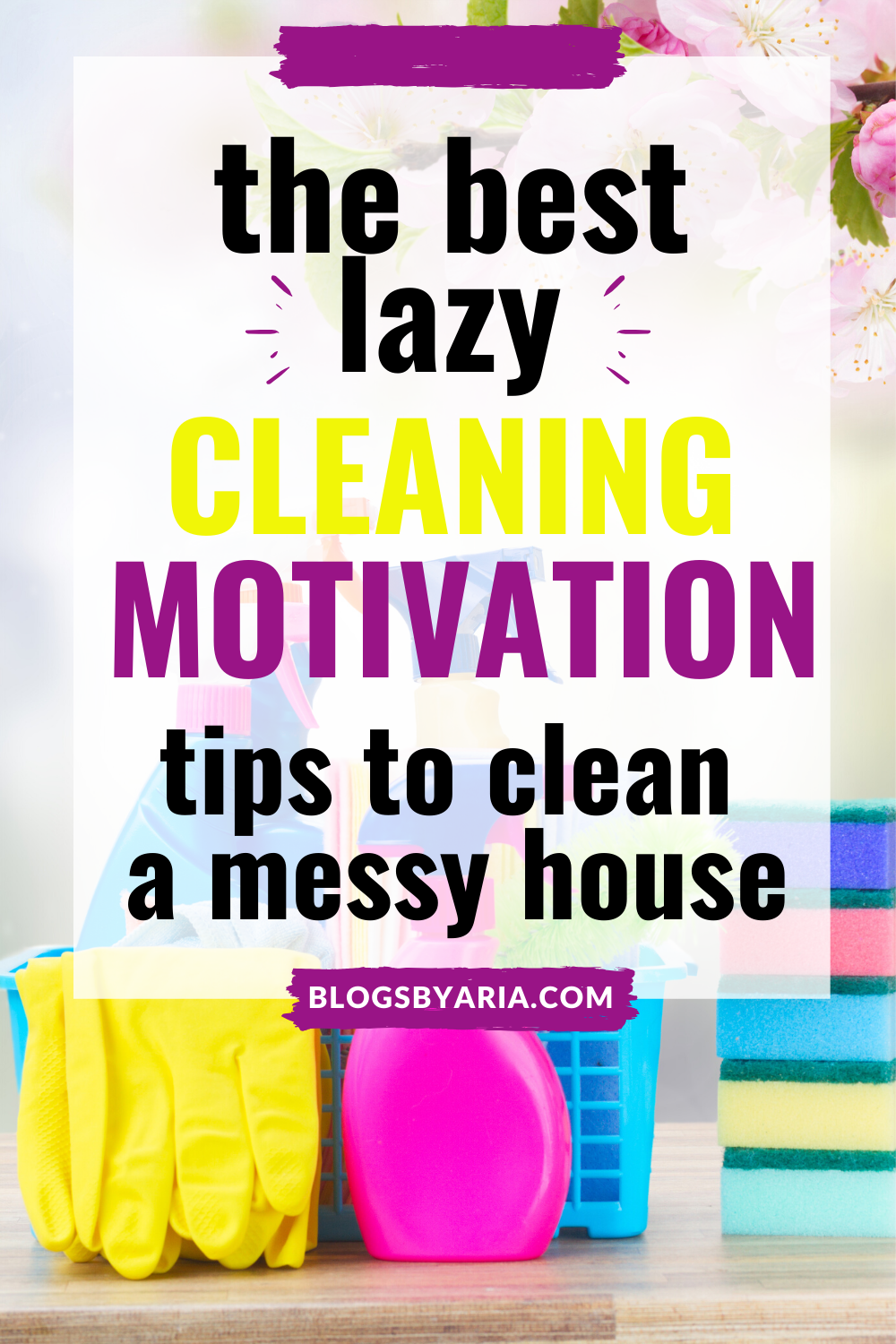 tips to clean a messy house