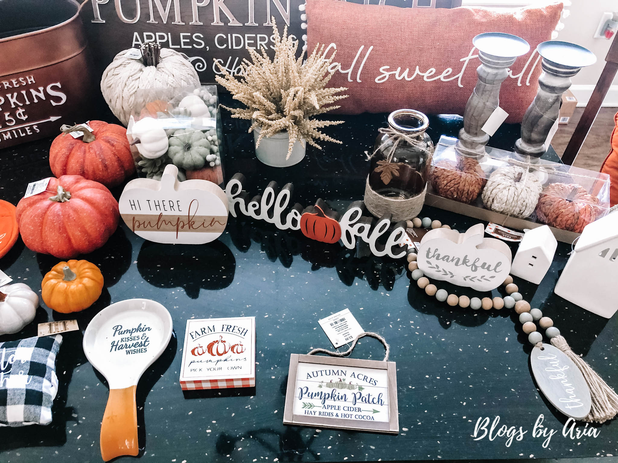 huge fall decoration haul