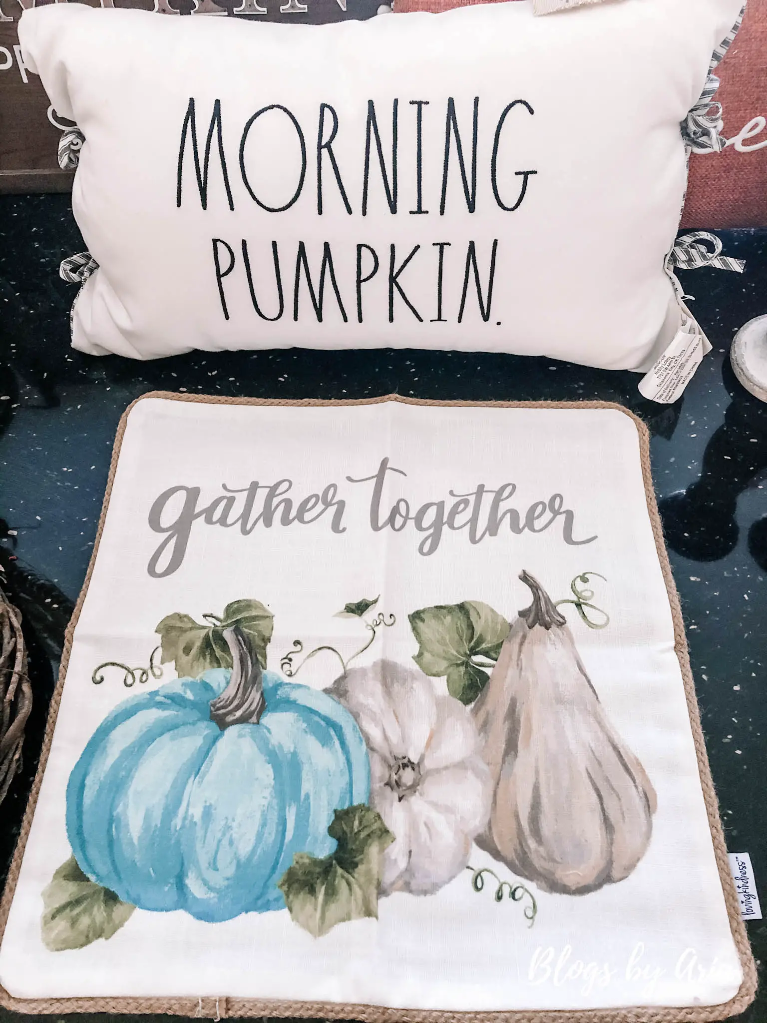 fall pumpkin pillows haul
