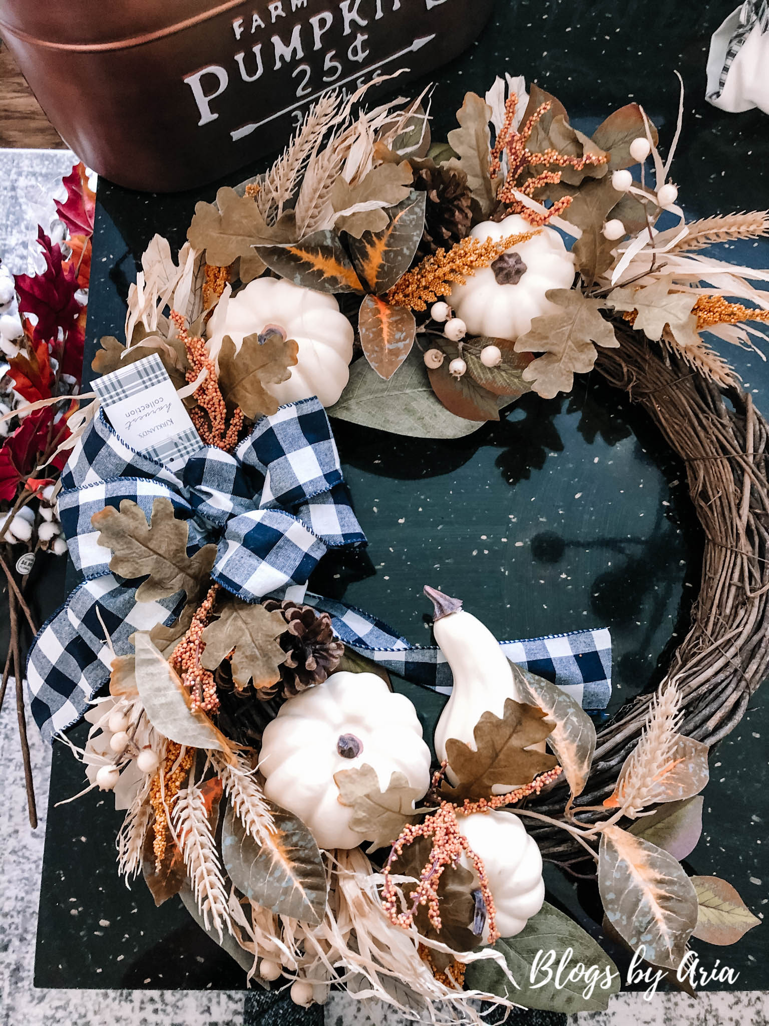 fall wreath decor haul