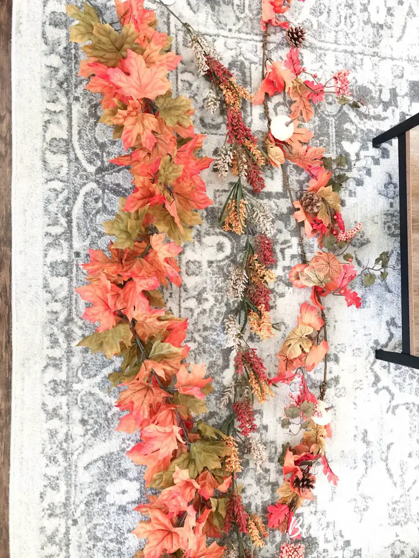 layer multiple types of garland