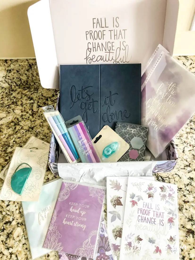 Erin Condren Seasonal Surprise Box 2020