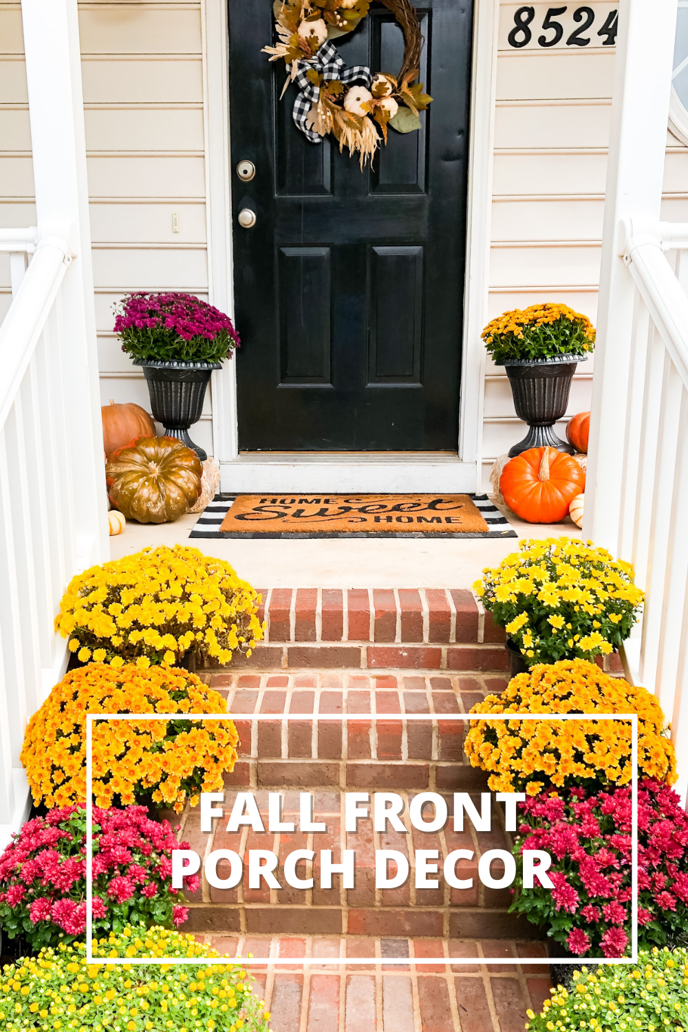 FALL FRONT PORCH DECOR