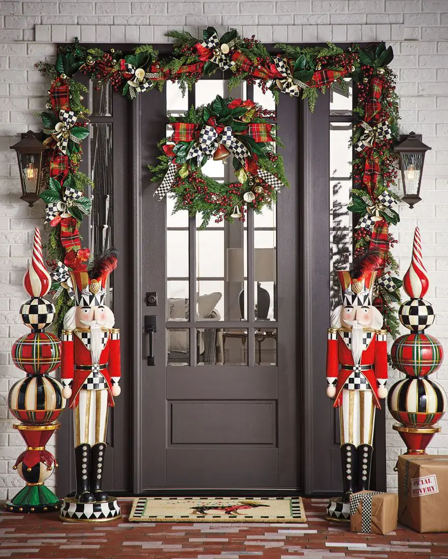 Christmas Nutcracker Front Porch