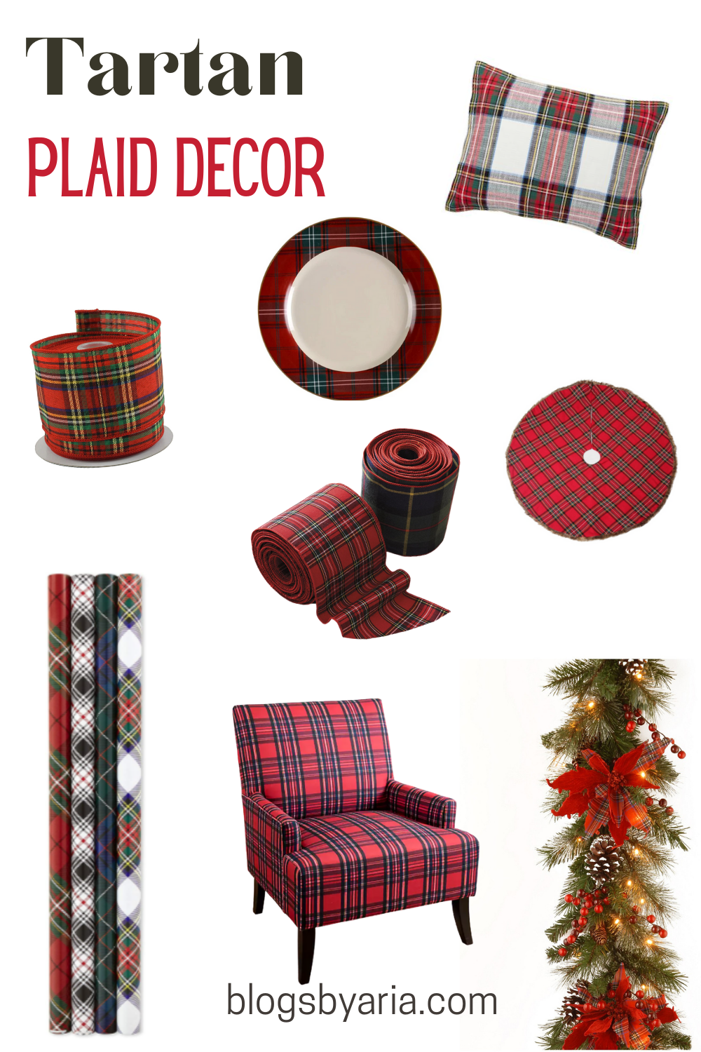 Tartan Plaid Decor Finds